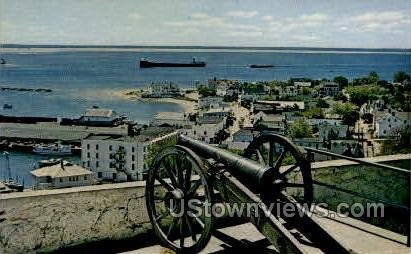 The Straits of Mackinac in Mackinac Island, Michigan