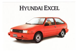 Hyundai Excel, 1987, Oshawa, Ontario, Antique Automobile