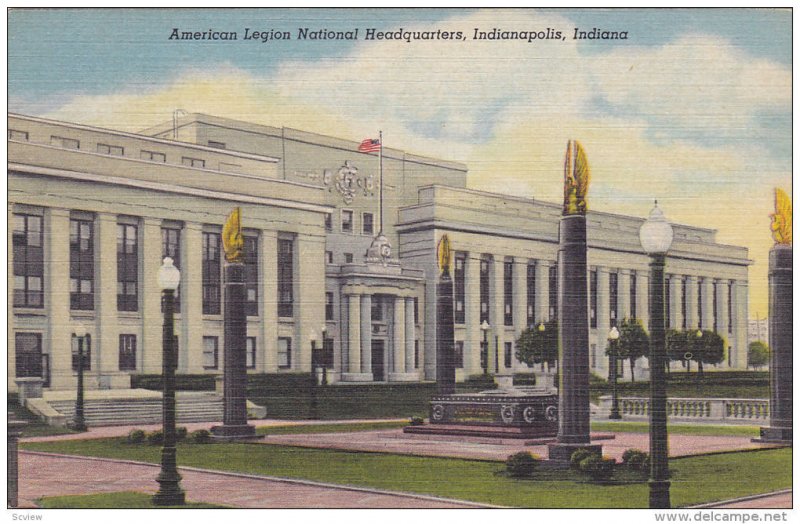 American Legion National Headquarters, INDIANAPOLIS, Indiana, 1930-1940s