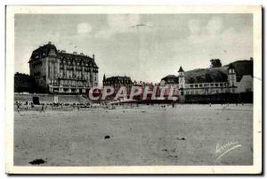 Old Postcard Granville General view of the Casino and the Beach hotels