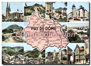 Modern Postcard Royat Puy de Dome Thiers Murol