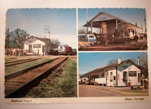 Plains, Georgia, Railroad Depot, 1977