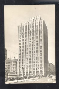 RPPC OAKLAND CALIFORNIA DOWNTOWN BUILDING OLD CARS REAL PHOTO POSTCARD