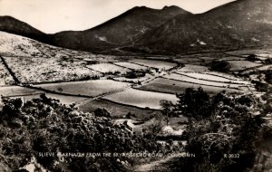 Ireland Slieve Bearnagh From The Bryansford Road Co. Down Vintage RPPC 08.87