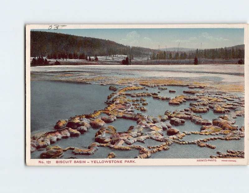 Postcard Biscuit Basin, Yellowstone Park, Wyoming