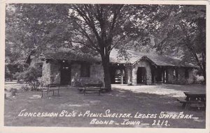 Iowa Boone Ledges State Park Concession Building & Picnic Shelter Real Ph...