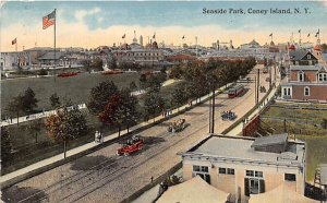 Seaside Park Coney Island, NY, USA Amusement Park 1916 