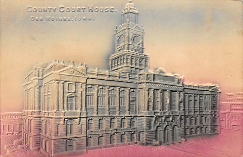County Court House Des Moines, Iowa USA 