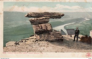 CHATTANOOGA , Tennessee , 1908 ; Umbrella Rock on Lookout Mountain