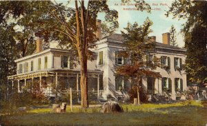 J58/ Amsterdam New York Postcard c1910 Old Colonial Home Guy Park 233