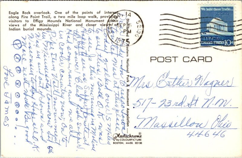 Iowa - Eagle Rock Overlook - Fire Point Trail - [IA-091]