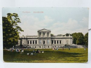 Haarlem Paviljoen Netherlands Vintage Postcard 1912