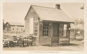 RPPC Dearborn MI, Michigan - Toll House Shoe Shop - Historic Village