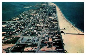 Postcard AERIAL VIEW SCENE Ocean City Maryland MD AT4051