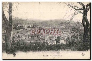 Tulle - Panoramic View - Old Postcard