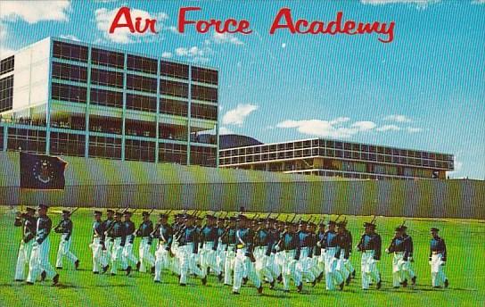 Cadets On Parade U S Air Force Academy Denver Colorado