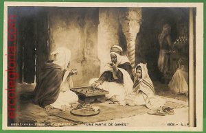 ah2509 - VINTAGE POSTCARD Postcards - E.Girardet - CHESS-