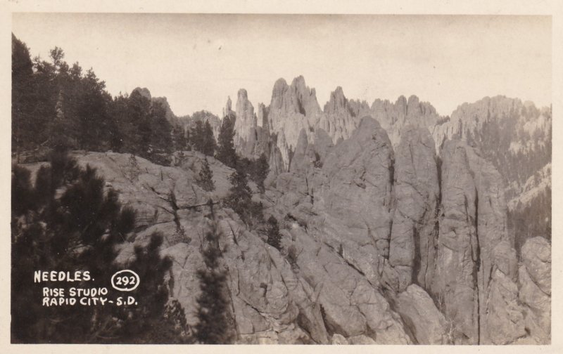 South Dakota Black Hills The Needles Real Photo