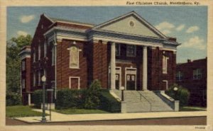 First Christian Church - Middlesboro, Kentucky KY  