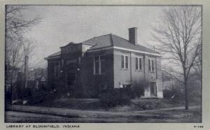 Library Bloomfield IN unused