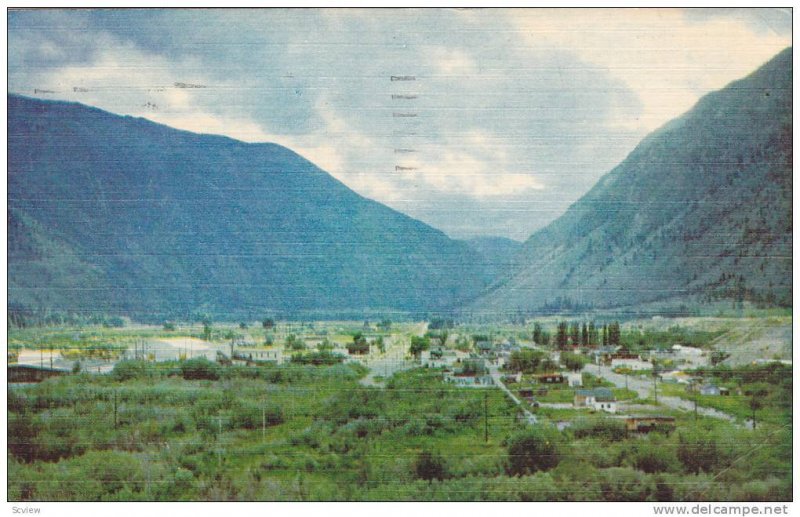 Keremeos (Indian Name Meaning Beautiful Stream), Trans Canada Hwy. No. 3, B...