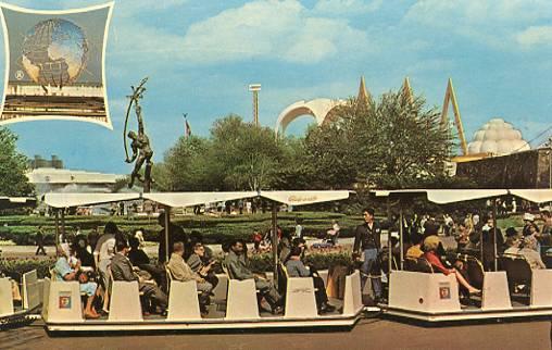 NY - New York World's Fair, 1964-65, Glide-A-Ride Trains