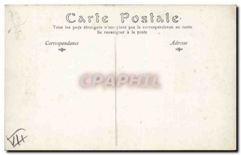 Paris 7 - Gare du Quai d & # 39Orsay Eiffel Tower - Old Postcard