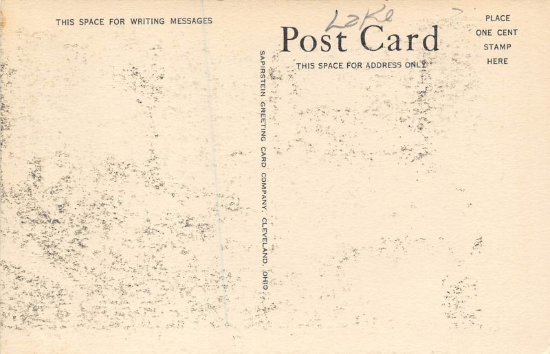 Willoughby Ohio 1940s Postcard US Post Office