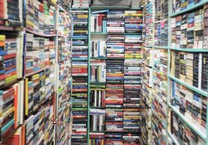 Evernew Bookstore Bras Basah Singapore Book Shop Postcard