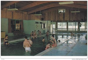 Indoor Swimming Pool, Outdoor Hot Pools, Lakelse Hotsprings, British Columbia...