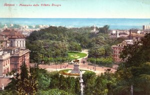 Vintage Postcard 1910's Panorama Dalla Villetta Dinegro Genova Genoa Italy IT