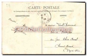 Postcard Crozant Old Bridge Charreau