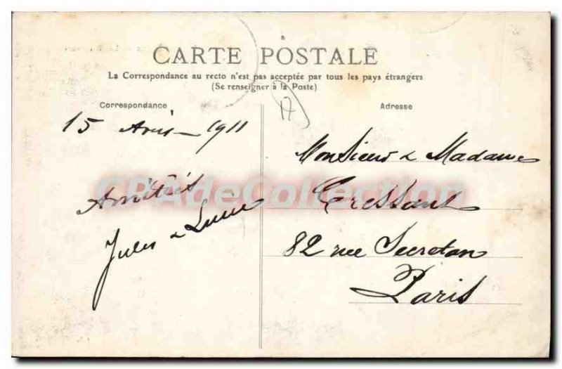 Old Postcard The Bathers Fouras