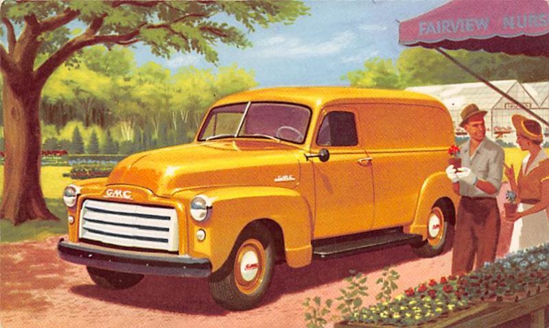 GMC panel model Trucks Unused 