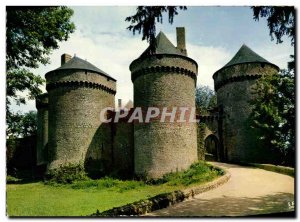 Postcard Modern Normandy fortress of Lassay fifteenth century