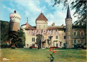 Postcard Modern Saint Point (S & L) Remembrance Chateau Lamartine Lamartine