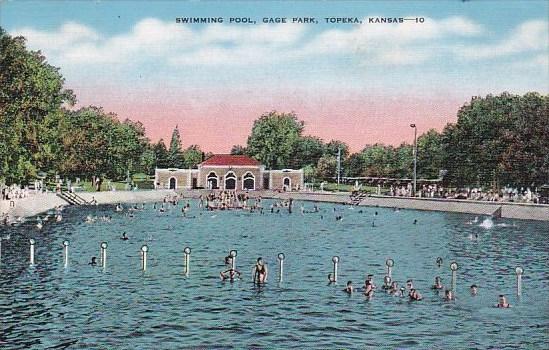 Swimming Pool Gage Park Topeka Kansas