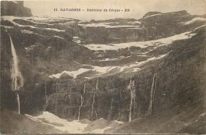 Gavarnie France landscape waterfalls - Interieur du Cirque