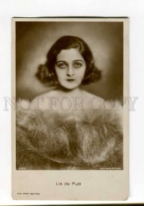 270841 Lia de PUTTI Famous MOVIE Film ACTRESS vintage PHOTO PC