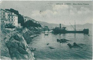VINTAGE POSTCARD - GENOA: FIFTH - MILL - 1937-