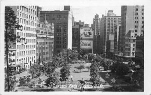 Australia Sydney 1947 Wynyard Park #19 RPPC Photo Postcard 22-2785