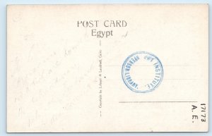 RPPC - Egyptian Museum - Cairo EGYPT Postcard