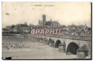 Old Postcard Nevers Vue Generale