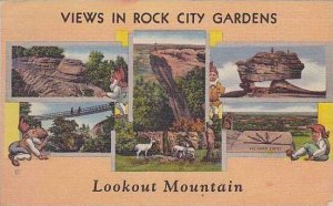 Tennessee Lookout Mountain Views In Rock City Gardens Curteich
