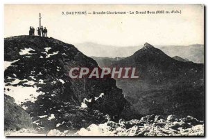 Old Postcard Dauphine Grande Chartreuse Le Grand Som