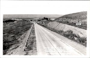 RPPC Chamberlain SD Highway 16 Main St of America Postcard F27