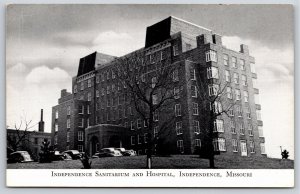 Independence MO~Sanitarium And Hospital~Vintage Postcard