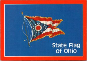 Postcard Ohio State Flag