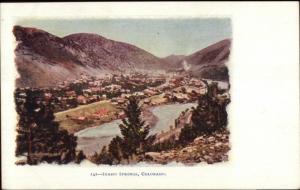 Idaho Springs CO Birdseye View c1905 Postcard rpx