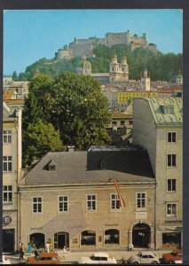 Austria Postcard- Salzburg -The Mozart Dwelling-House On The Makart Platz RR3520